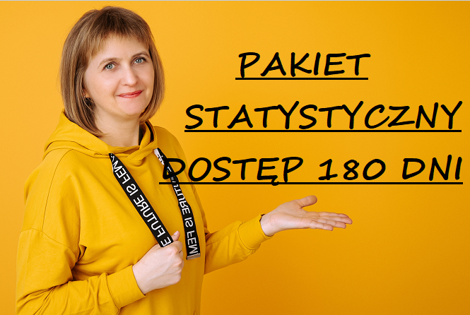 Pakiet statystyczny- dostęp 180 dni