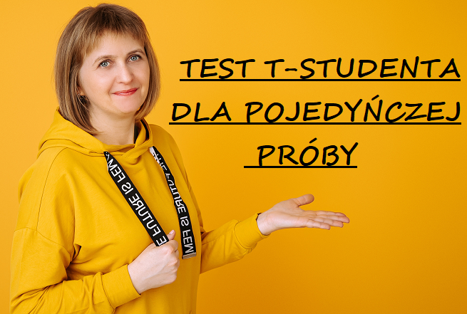 Test t-Studenta dla pojedynczej próby