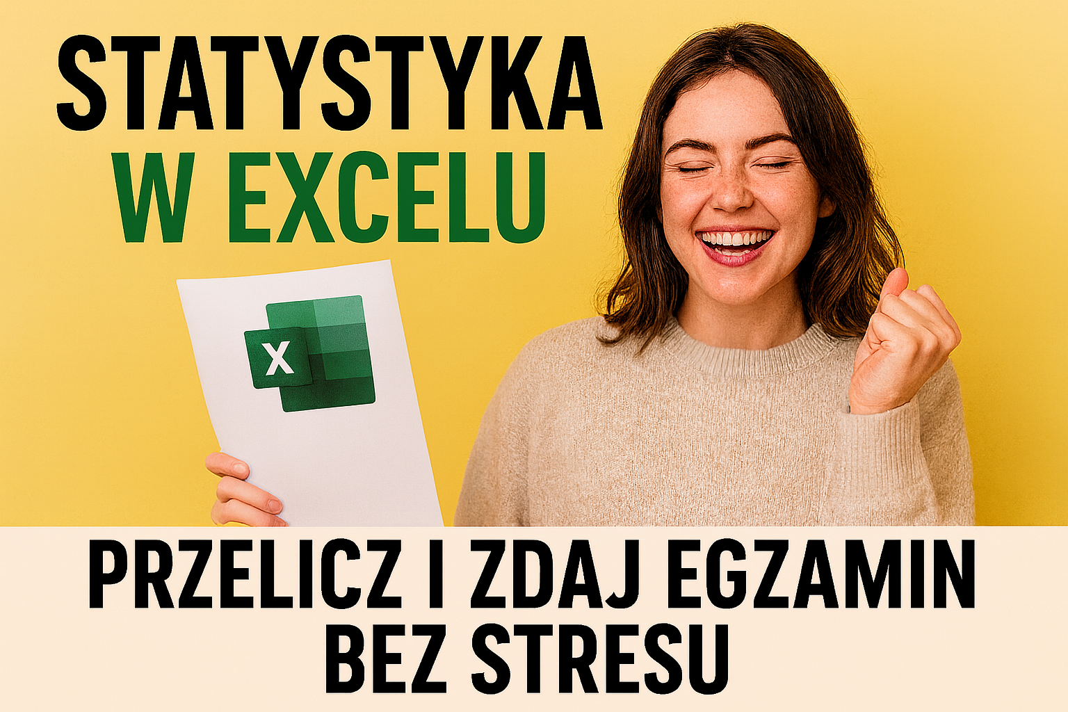 Statystyka w Excelu- policz i zdaj bez stresu